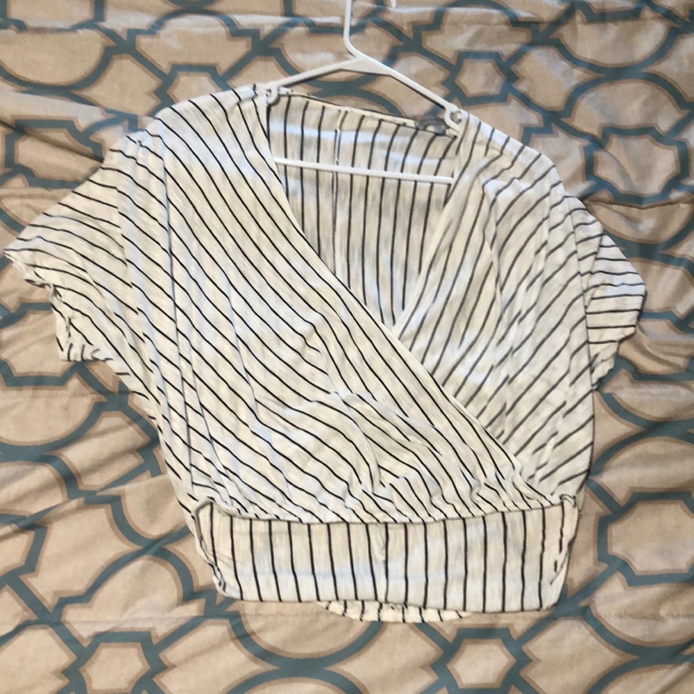 Black & White Blouse